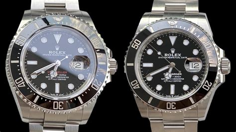 rolex sea dweller vs sub